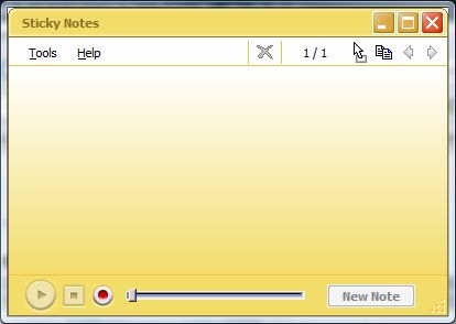 Sticky Notes Desktop Windows Vista