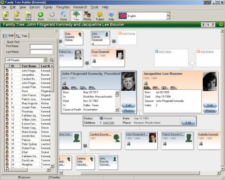 free family tree builder software