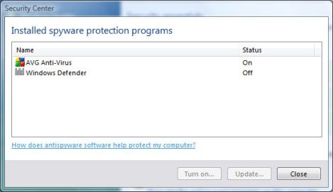 windows defender antispyware